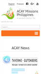 Mobile Screenshot of acaymission.com