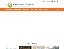 Tablet Screenshot of acaymission.com